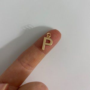 Letter Pendant - "P"